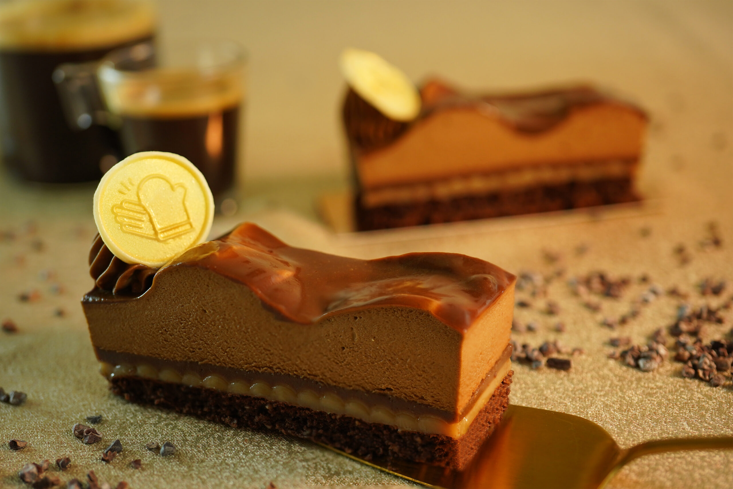 עוגת מוס קפה